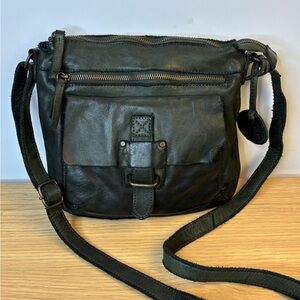 Harbour 2nd Dark Green Very Soft Leather Crossbody